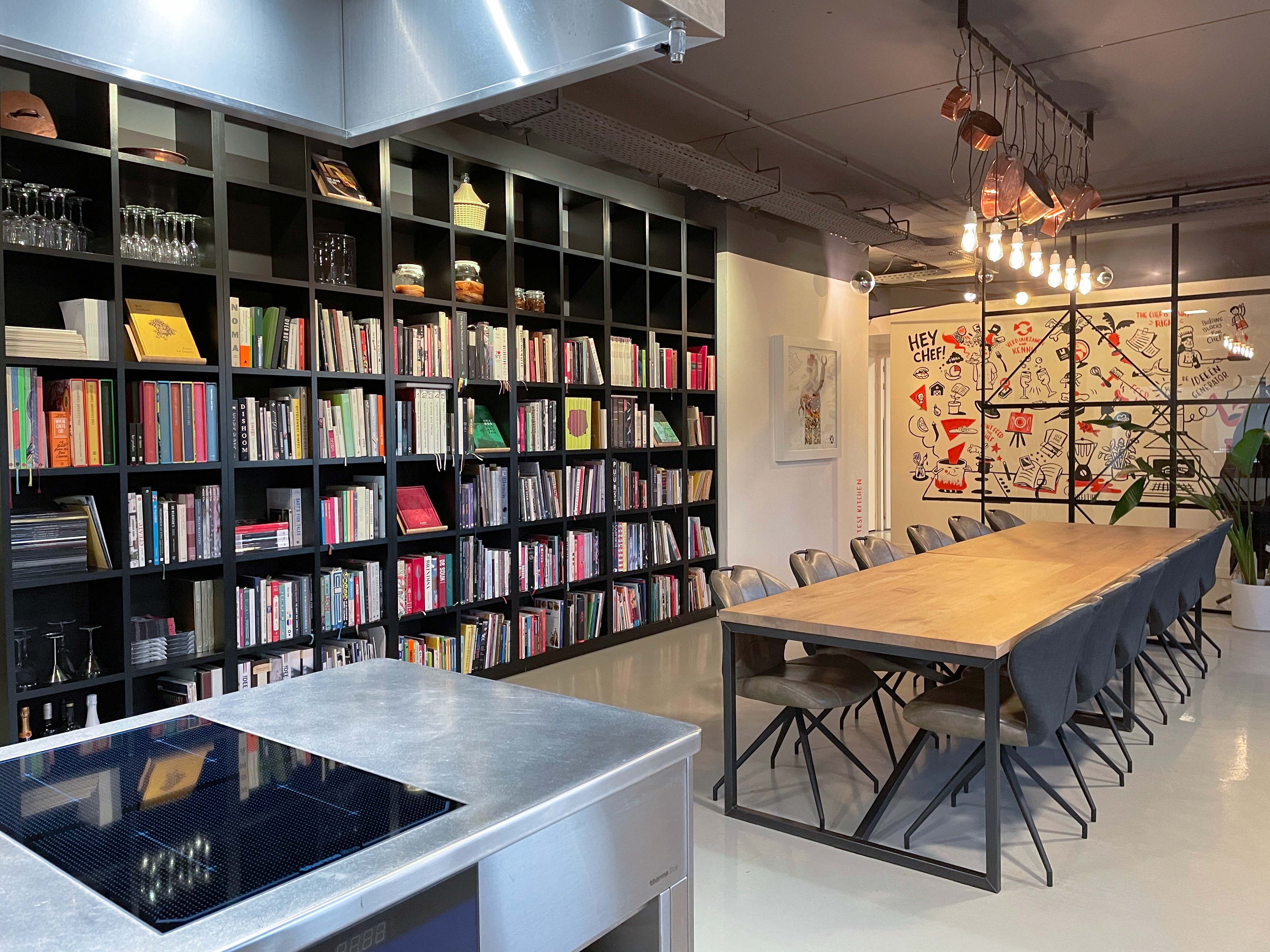 A behind-the-scenes look at our office and Test Kitchen