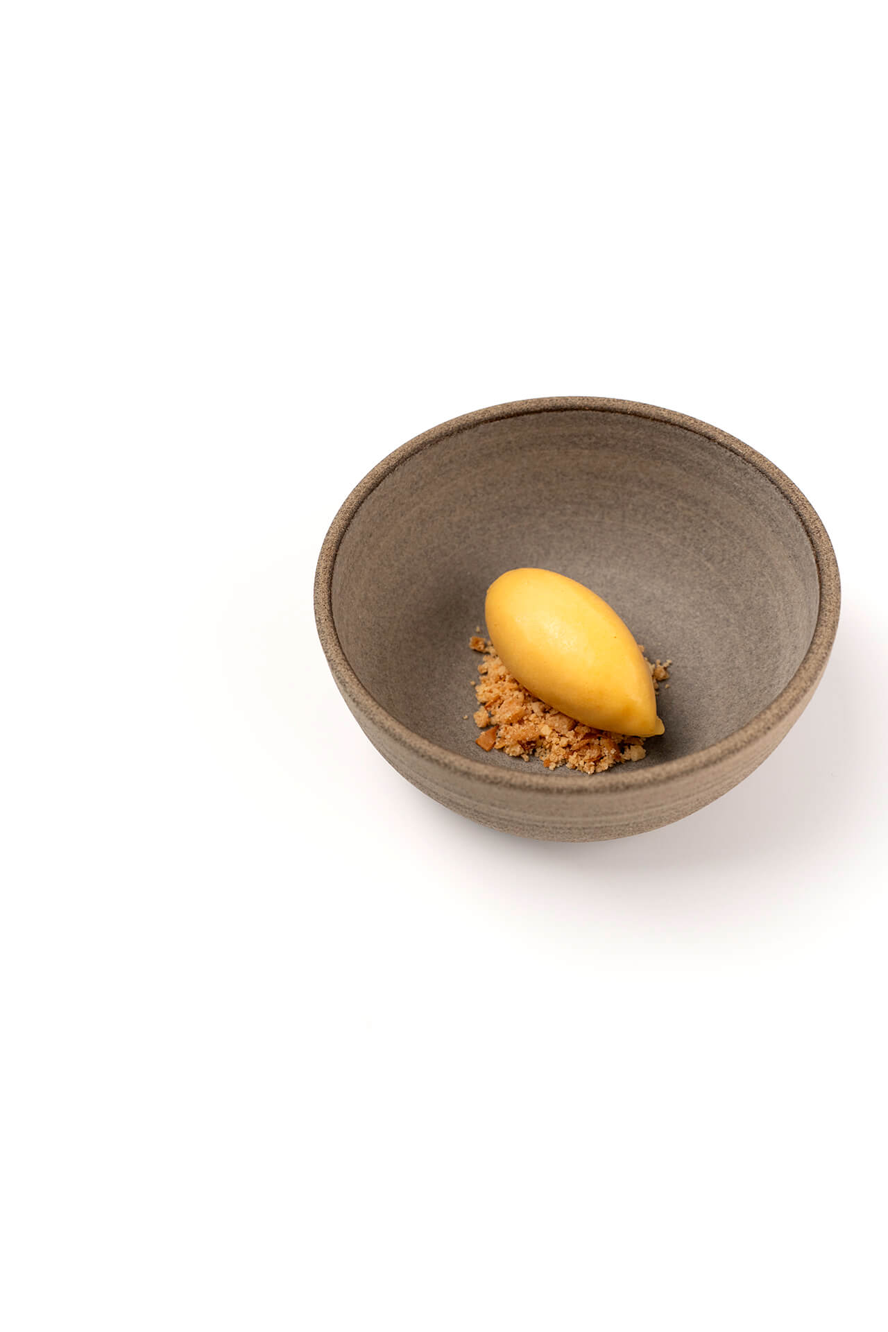 Abrikozen- en geroosterde amandelmelksorbet | Gastronomixs