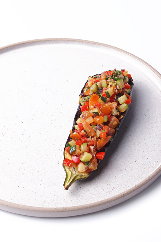 Aubergine à La Ratatouille | Gastronomixs