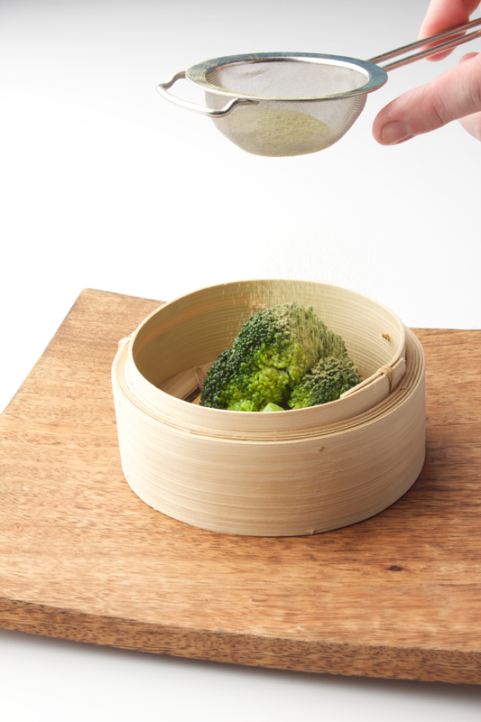 Steamed Broccoli With Green Tea And Samphire | Gastronomixs