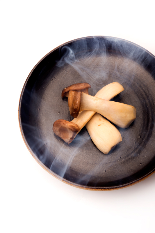 Warm gerookte eryngii recept, getest door chefs