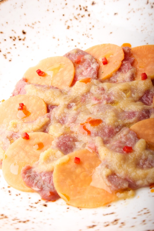 Tiradito Van Dikke Runderlende | Gastronomixs