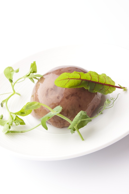 Bombe van eend en hibiscus recept, getest door chefs