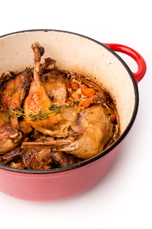 Braised Pheasant Legs Gastronomixs