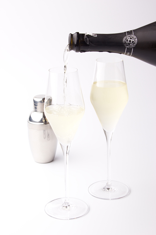 Cocktail Van Champagne, Wodka En Gember Gastronomixs