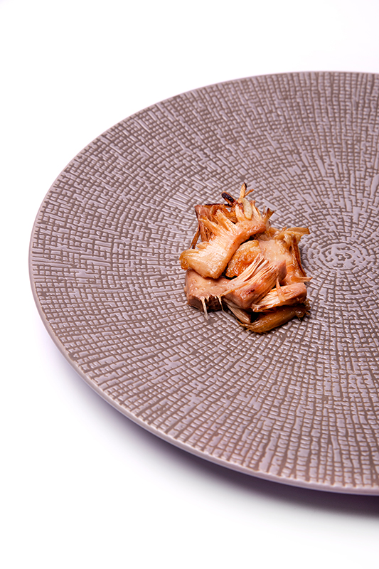 Met tijm en knoflook gebakken jackfruit | Gastronomixs