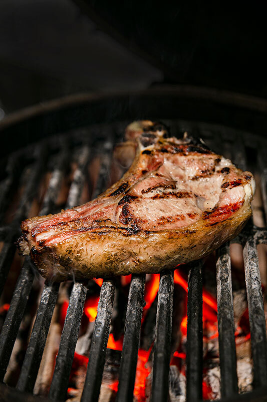 Kalfsrib van de barbecue recept, getest door chefs