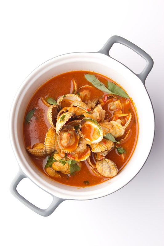 Cockle Soup With Tomato And Pasta Gastronomixs
