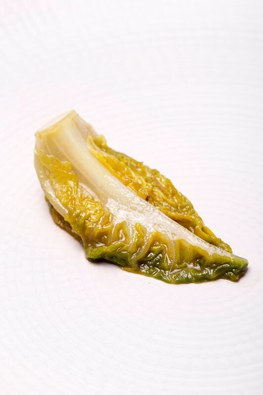 Steamed little gem lettuce Gastronomixs