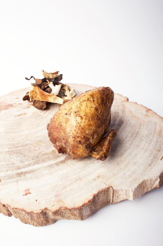 Kwartel met paddenstoelenboter recept, getest door chefs