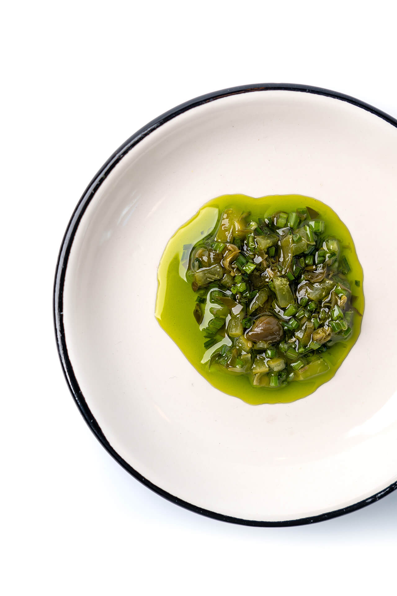 Peterseliesteel en gezouten citroen gremolata | Gastronomixs