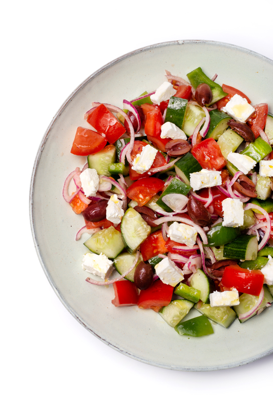 Greek salad | Gastronomixs
