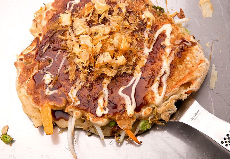 Okonomiyaki (Japanse Pannenkoek) | Gastronomixs