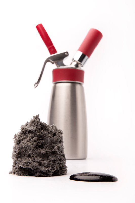 Black Sesame Seed Sponge Cake Gastronomixs