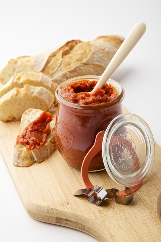 Moroccan Sweet Tomato Jam With Cinnamon Gastronomixs