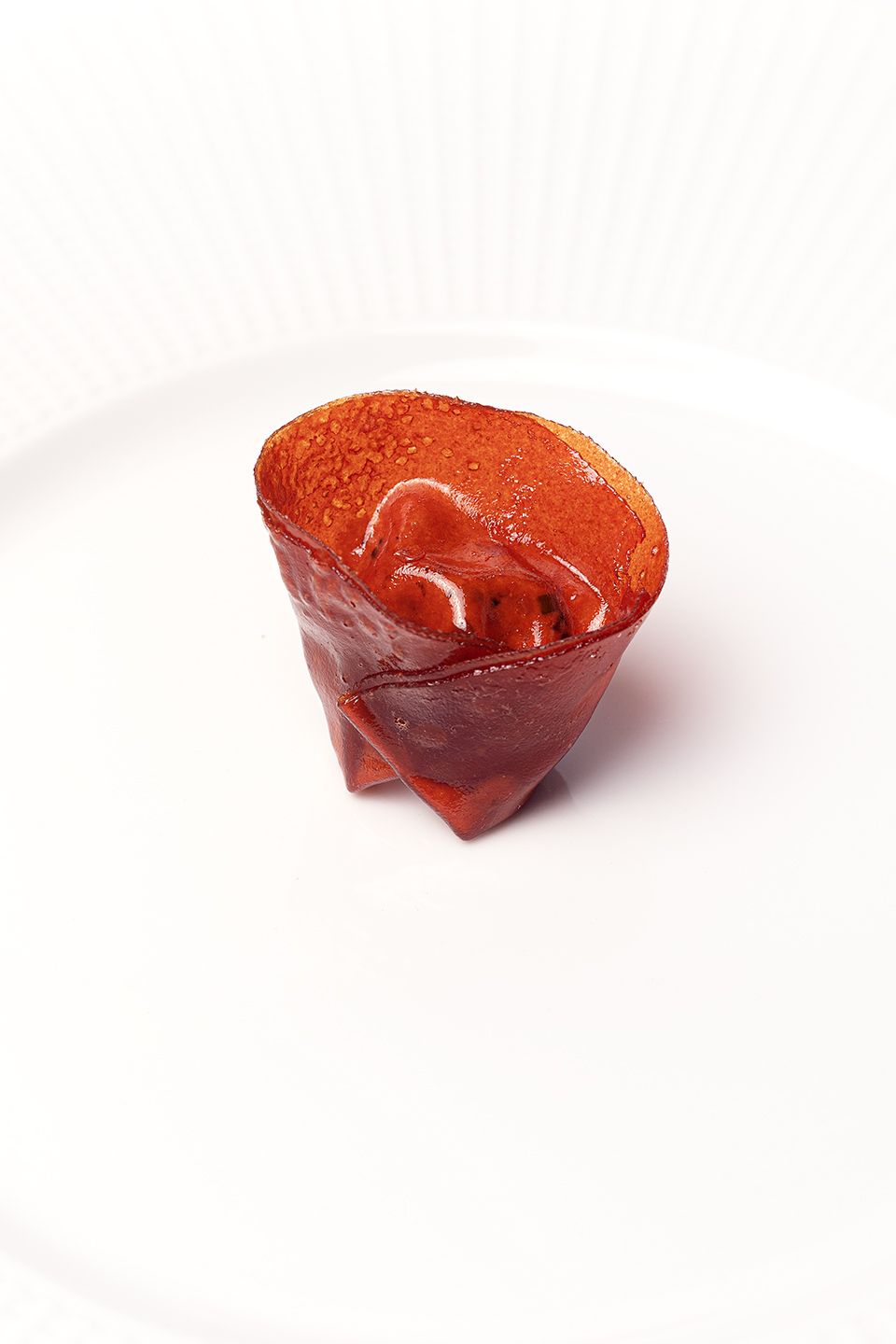 Tortellini van tomatenleer en Hollandse garnaal | Gastronomixs