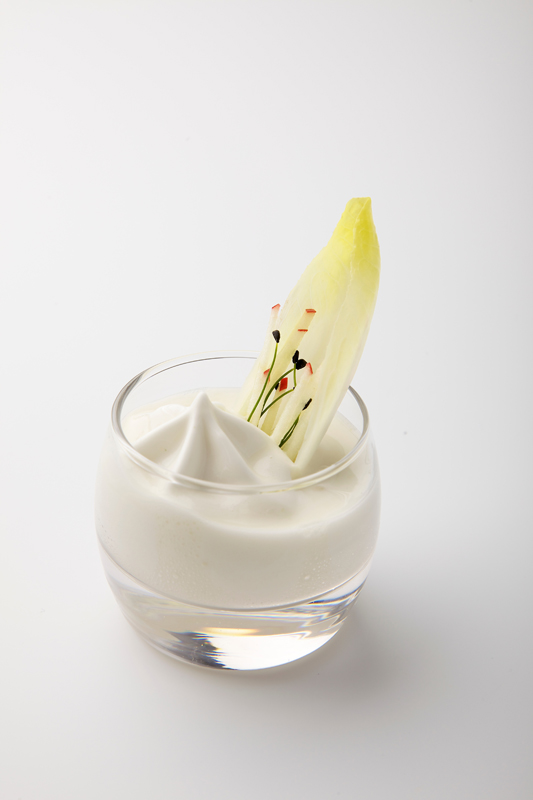 Chicory Foam From A Siphon Gastronomixs