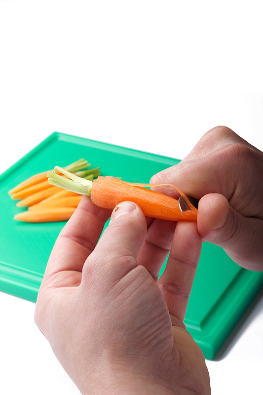 Turned Carrots Gastronomixs