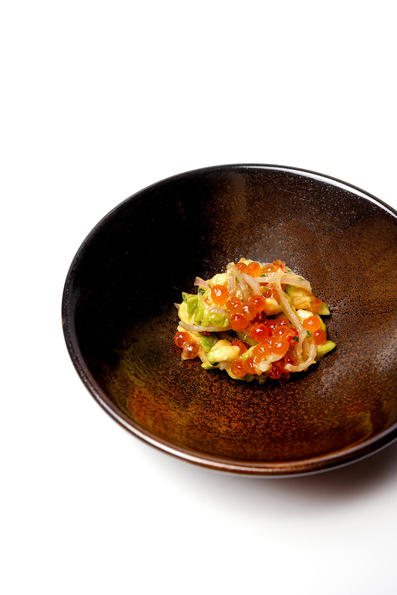 Fish Roe Salsa Salsa of avocado and salmon roe | Gastronomixs