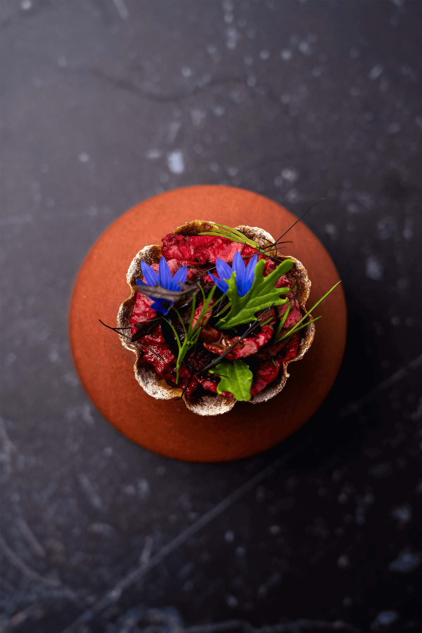 Amuse van biet en Blue de Wolvega